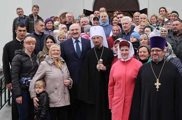 Мітрапаліт Веніямін асвяціў храм прарока Іаана Хрысціцеля ў аграгарадку Шаршуны