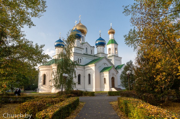 Патрыяршы Экзарх узначаліў Літургію ў Нікольскім кафедральным саборы Бабруйска