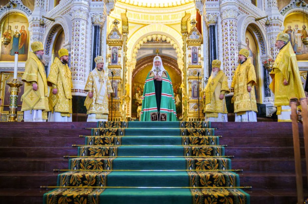 В Неделю 33-ю по Пятидесятнице Митрополит Вениамин сослужил Святейшему Патриарху Кириллу в Храме Христа Спасителя города Москвы В Неделю 33-ю по Пятидесятнице Митрополит Вениамин сослужил Святейшему Патриарху Кириллу в Храме Христа Спасителя города Москвы