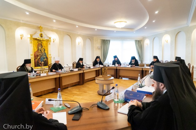 Состоялось очередное заседание Синода Белорусского Экзархата Московского Патриархата Состоялось очередное заседание Синода Белорусского Экзархата Московского Патриархата