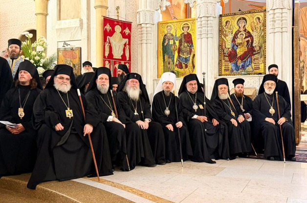 Патрыяршы Экзарх усяе Беларусі прыняў удзел у цырымоніі развітання з Каталікосам-Патрыярхам усяе Грузіі Іліёй II Патрыяршы Экзарх усяе Беларусі прыняў удзел у цырымоніі развітання з Каталікосам-Патрыярхам усяе Грузіі Іліёй II