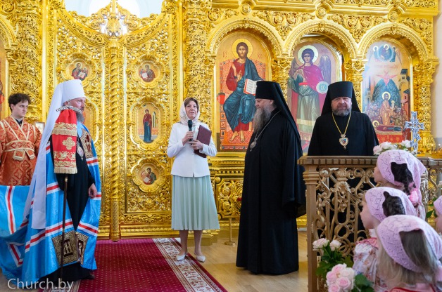 Патриарший Экзарх возглавил торжества по случаю 30-летия архиерейской хиротонии архиепископа Новогрудского и Слонимского Гурия